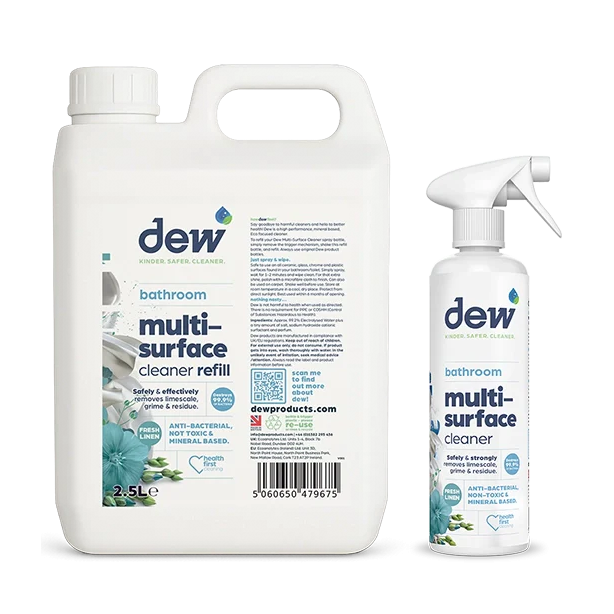 Dew Prirodno univerzalno sredstvo za čišćenje kupaonice - Fresh Linen