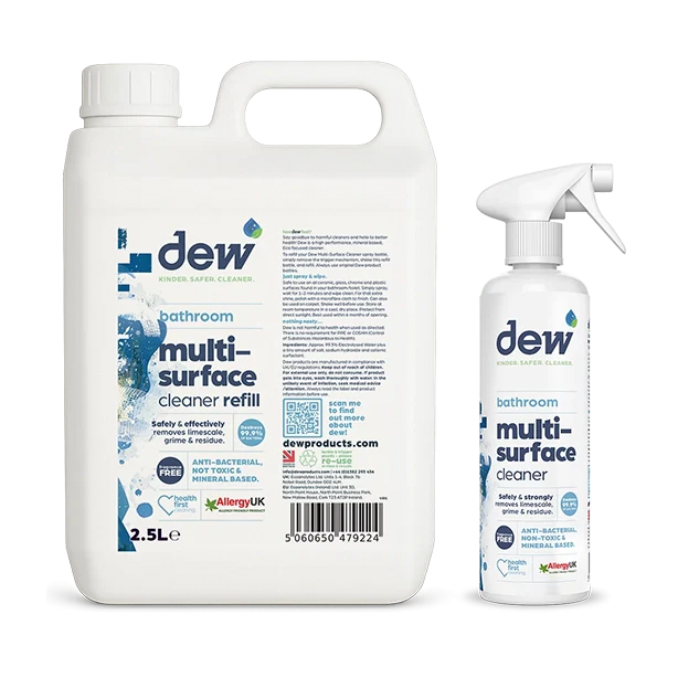 Dew Prirodno univerzalno sredstvo za čišćenje kupaonice - bez mirisa