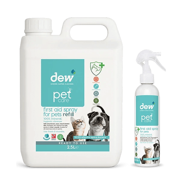 Dew Pet Prirodno sredstvo za njegu rana za životinje