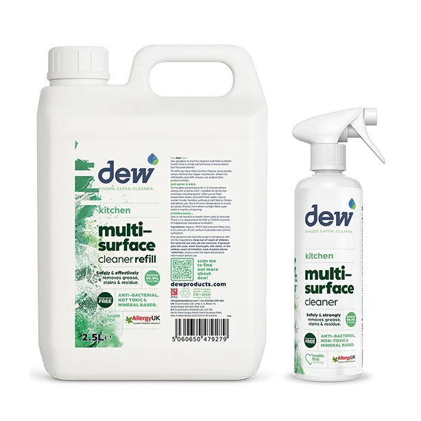 Dew Prirodno univerzalno sredstvo za čišćenje kuhinje - bez mirisa