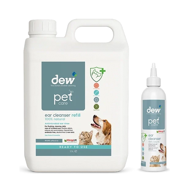 Dew Pet Prirodna otopina za uši za životinje