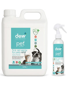 Dew Pet Prirodno sredstvo za njegu rana za životinje